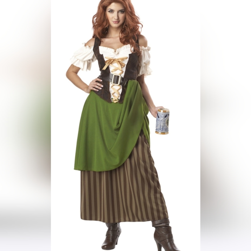 California Costumes "Tavern Maiden" or Saloon Girl/Adult Size XL, Item#01159
